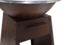 Plancha Grill Outdoor Corten Steel Wood Burning Fire Pit FPB1001-2