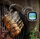Thermomètre aimenter Digital Tactile avec Sonde – BBQ & Four – Écran Couleur + Minuteur