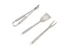 Set d'Ustensiles de Barbecue Inox  - Mallette souple, Élégante et Facile à Transporter